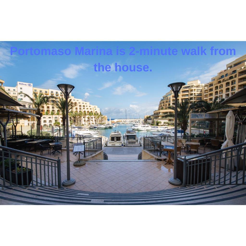 Paceville Sea View Penthouse With Jacuzzi! San Ġiljan Extérieur photo